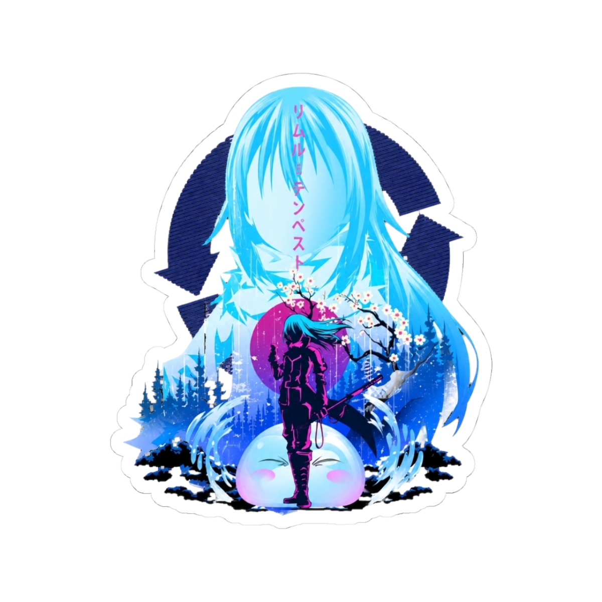 Rimuru Tempest - Tensei Shitara Slime Sticker | That Time I Got Reincarnated as a Slime