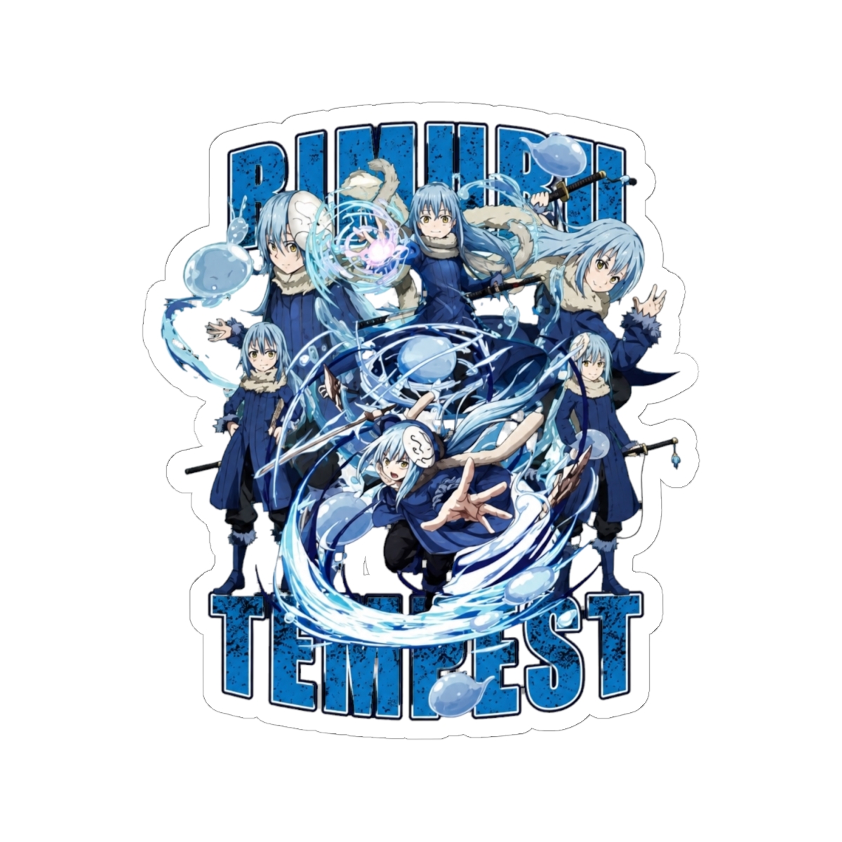Rimuru Tempest Sticker | That Time I Got Reincarnated as a Slime - alternate angle 1, merchandise
