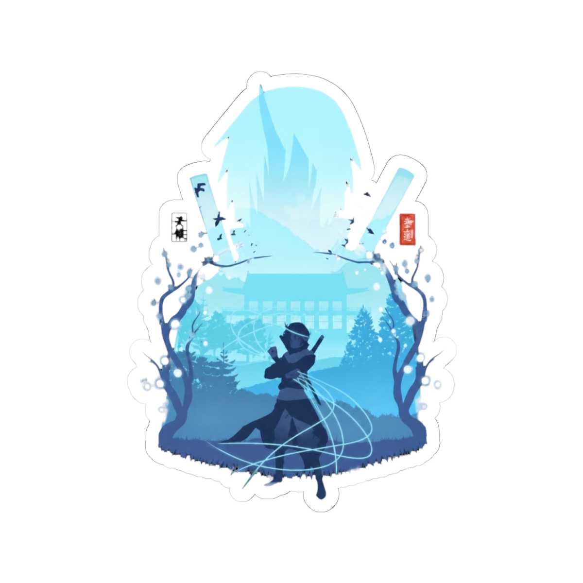 Slime Datta Ken Sticker | That Time I Got Reincarnated as a Slime - alternate angle 1, merchandise