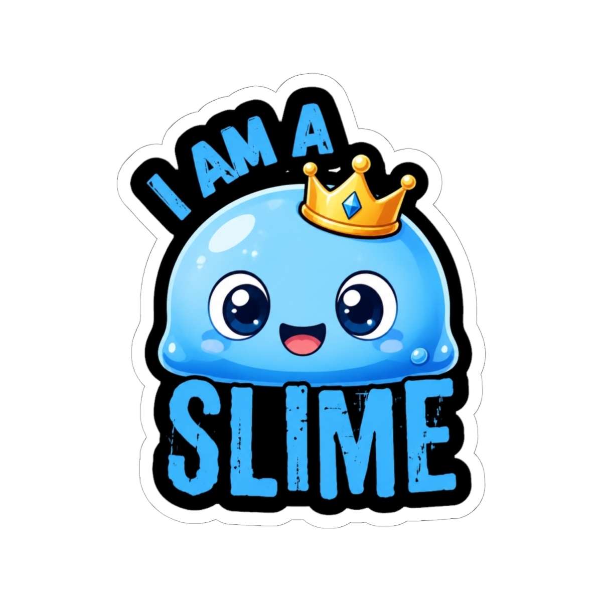 Slime Rimuru tempest (that time i got reincarnated as a slime) Sticker - alternate angle 1, merchandise