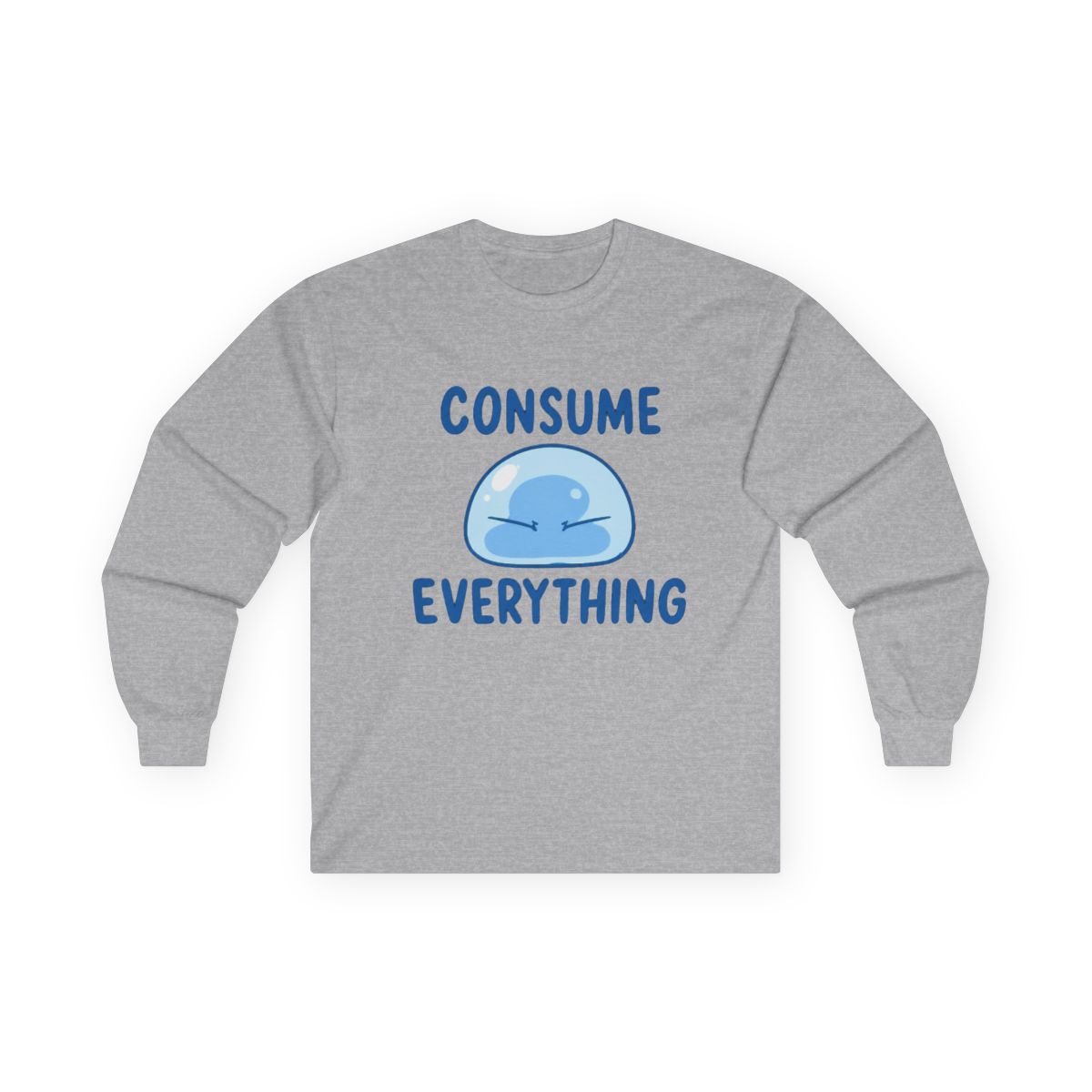 Long Sleeve That Time I Got Reincarnated As A Slime Printed Long Sleeve Pullover Clothes - Official Hoodies merchandise
