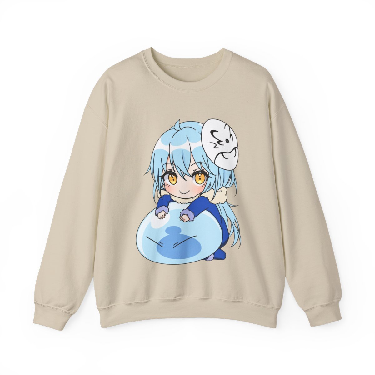 Vintage Anime That Time I Got Reincarnated as a Slime Crew Neck Short Sleeve - alternate angle 4, merchandise