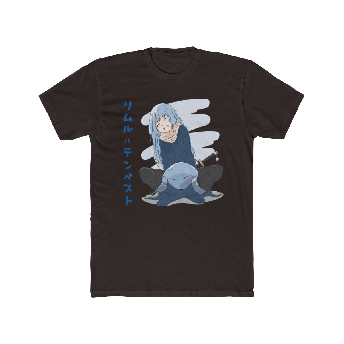 New Anime T Shirt Merch That Time I Got Reincarnated as a Slime Casual Short Sleeved T Shirt Tee - alternate angle 2, merchandise