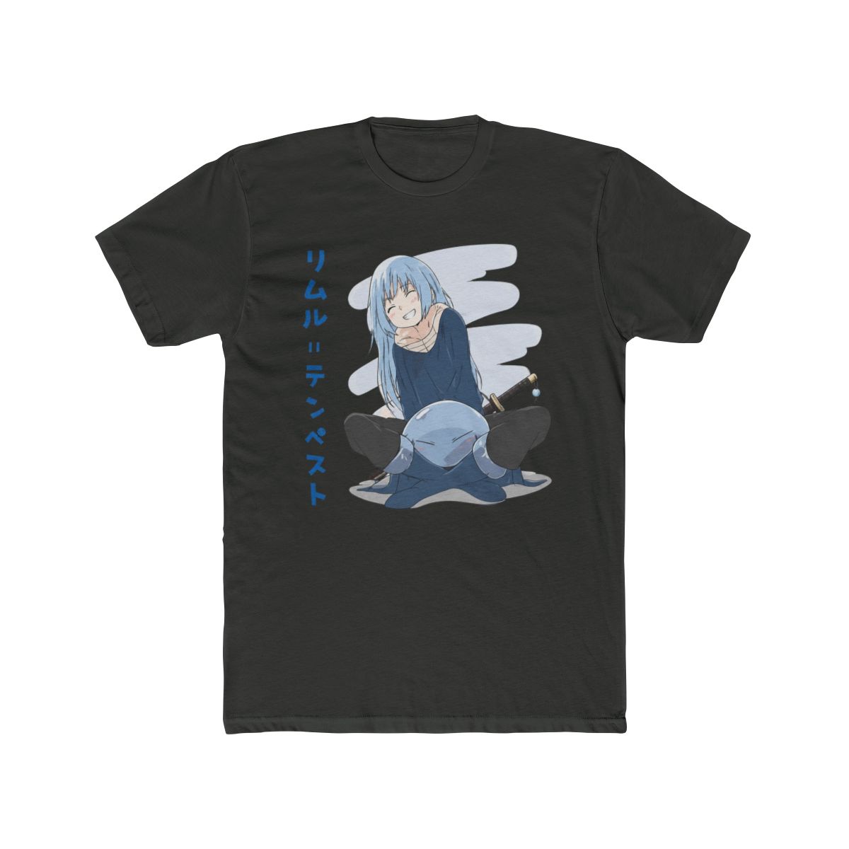 New Anime T Shirt Merch That Time I Got Reincarnated as a Slime Casual Short Sleeved T Shirt Tee - alternate angle 5, merchandise