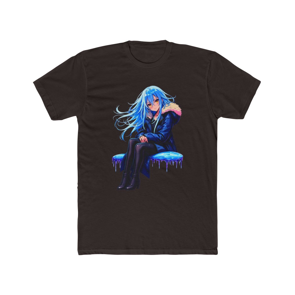 Rimuru Tempest Fan Art Isekai Slime T Shirt | That Time I Got Reincarnated as a Slime - alternate angle 3, merchandise