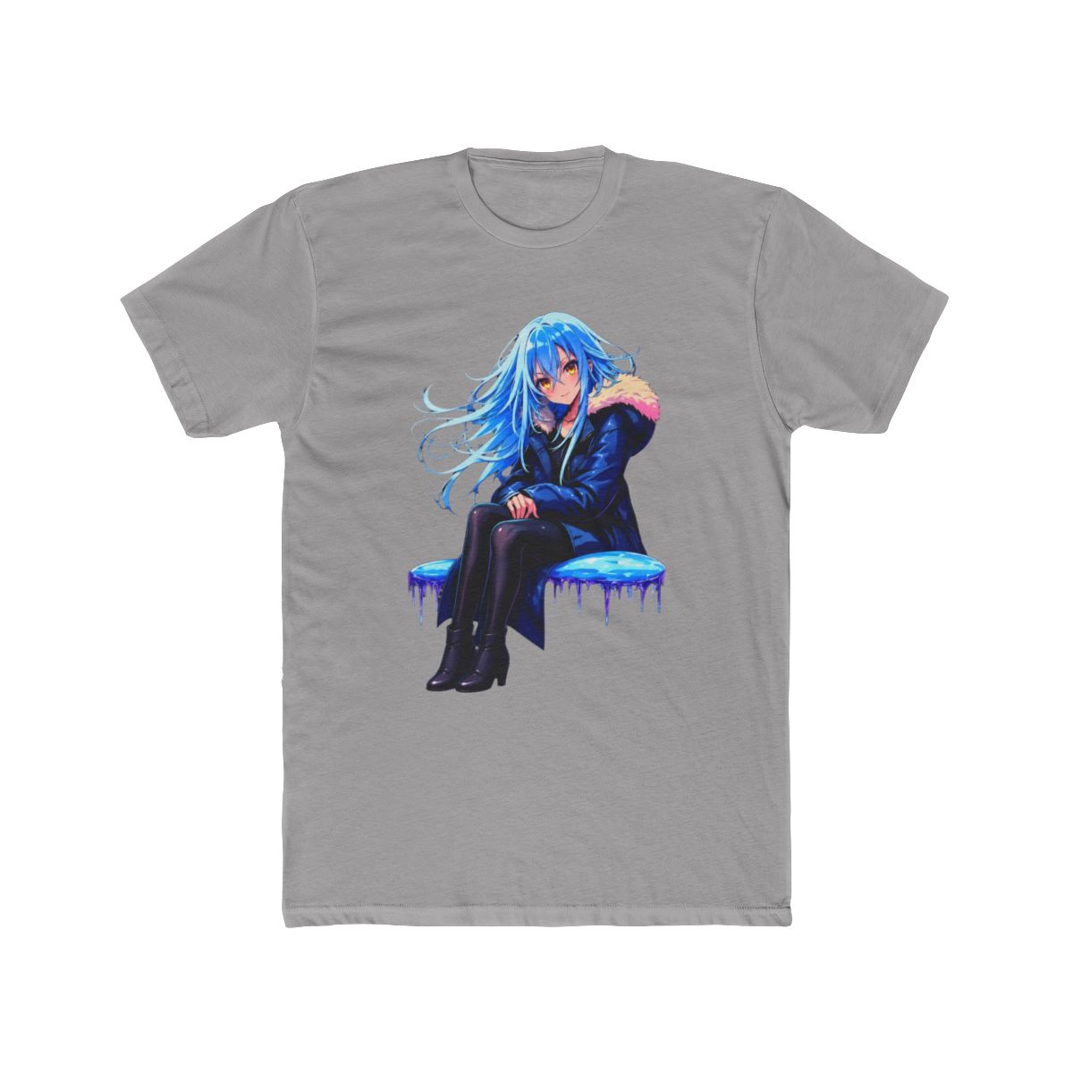 Rimuru Tempest Fan Art Isekai Slime T Shirt | That Time I Got Reincarnated as a Slime - alternate angle 2, merchandise