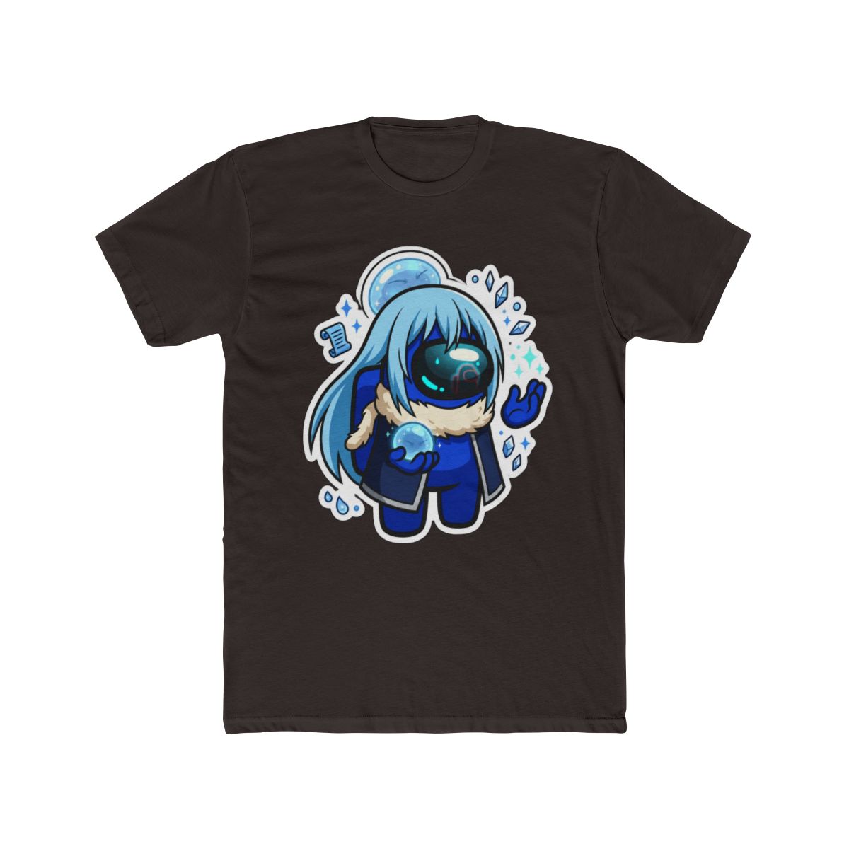 Among Us Crewmate as Rimuru Tempest T Shirt | That Time I Got Reincarnated as a Slime - alternate angle 2, merchandise
