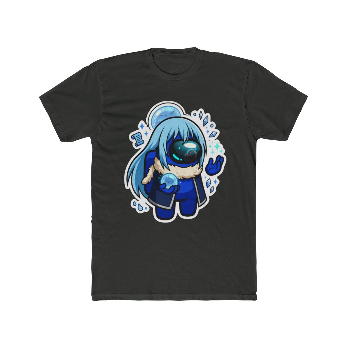 Among Us Crewmate as Rimuru Tempest T Shirt | That Time I Got Reincarnated as a Slime - alternate angle 5, merchandise