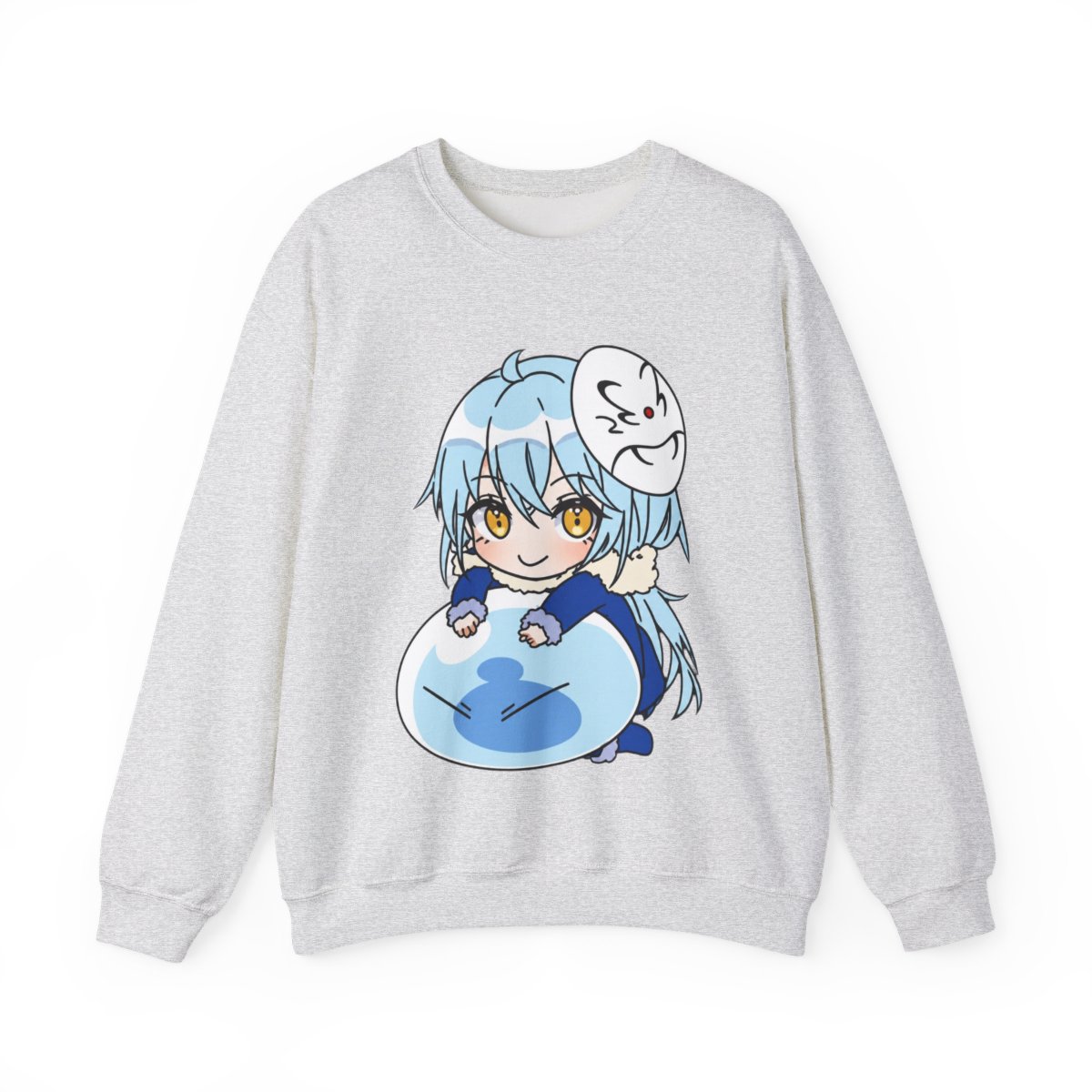 Vintage Anime That Time I Got Reincarnated as a Slime Crew Neck Short Sleeve - alternate angle 3, merchandise