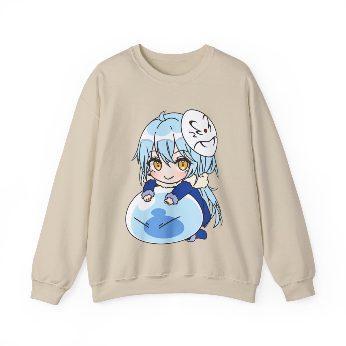 Vintage Anime That Time I Got Reincarnated as a Slime Crew Neck Short Sleeve - alternate angle 5, merchandise