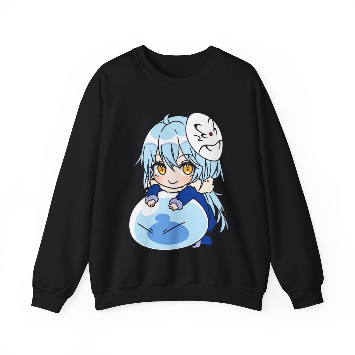 Vintage Anime That Time I Got Reincarnated as a Slime Crew Neck Short Sleeve