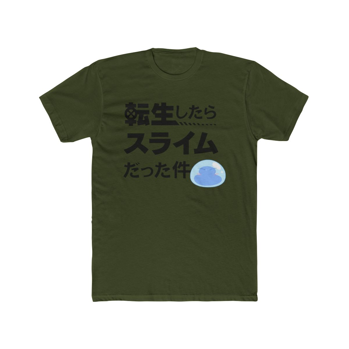 New Anime T Shirt That Time I Got Reincarnated as a Slime Merch Casual Short Sleeved T Shirt Tee - alternate angle 5, merchandise