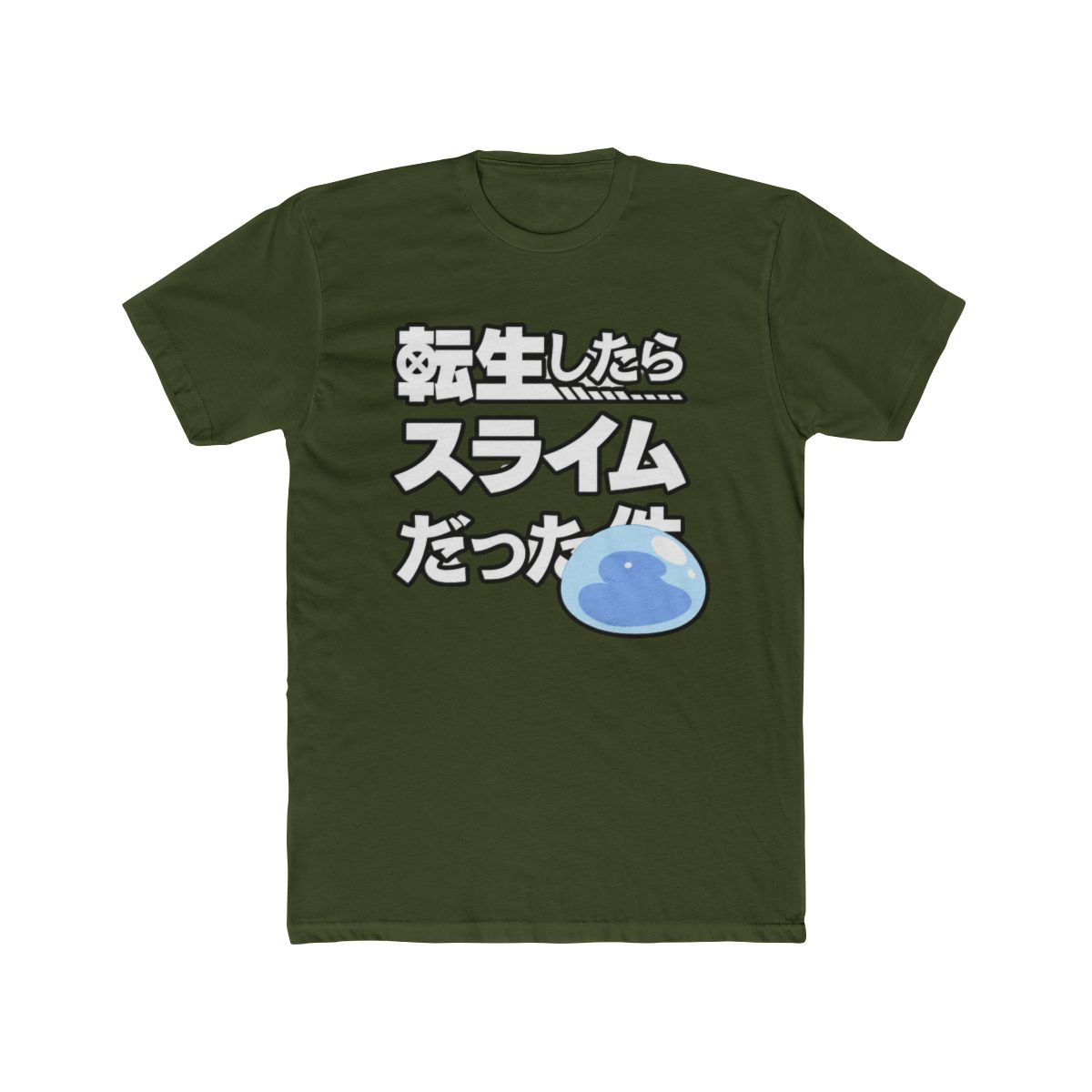 New Anime T Shirt That Time I Got Reincarnated as a Slime Merch Casual Short Sleeved T Shirt Tee - alternate angle 4, merchandise